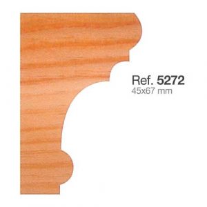 Moldura de Madera Cornisa