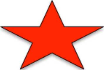 Tablero Figura Estrella Varias Puntas