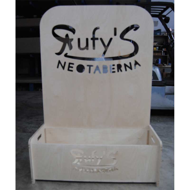 Jardinera Para Exterior Con Logo