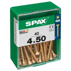 Tornillos ABC de 4x50 para madera