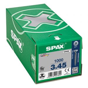Tornillos ABC de 3x45 para madera