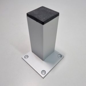 Pata mueble de cocina cuadrada 10 cm