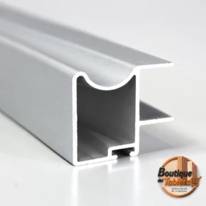 tirador armario plata mate 16 mm